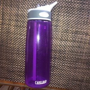Purple Camelbak water bottle